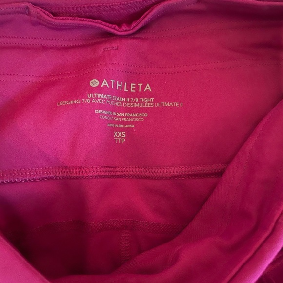Athleta Purple Leggings - Picture 3 of 5